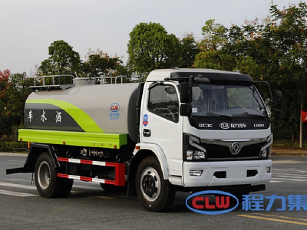 國六東風9.2噸灑水車