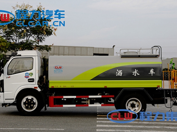 國六東風9.2噸灑水車