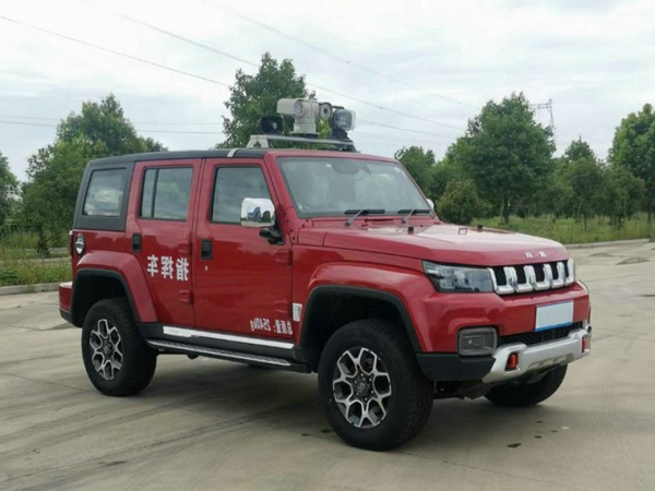 北汽四驅越野森林消防指揮車